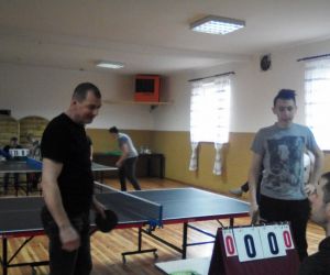 Turniej tenisa stołowego w Nabyszycach