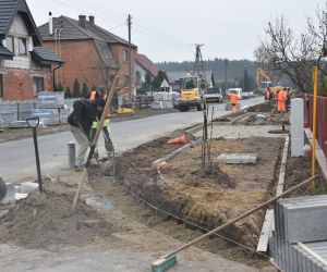 Budowa ścieżki Kaczory - Gliśnica