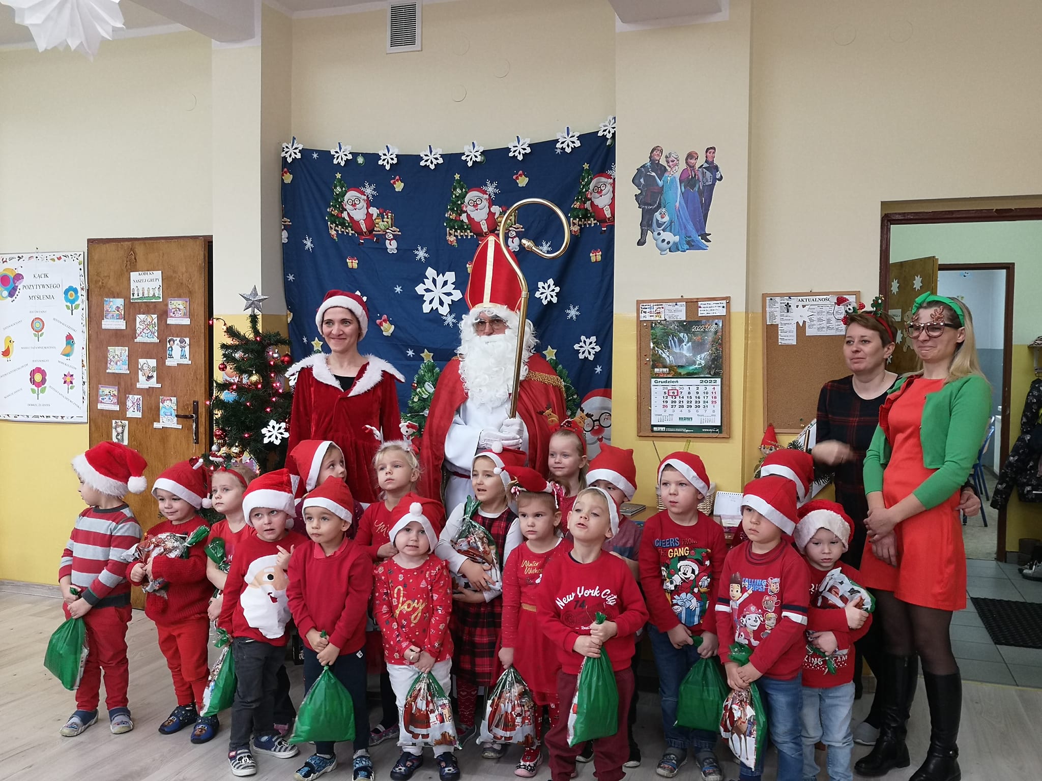 Wizyta św. Mikołaja w Gliśnicy