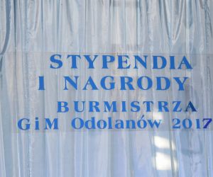 Uroczystość wręczenia Stypendiów i Nagród Burmistrza