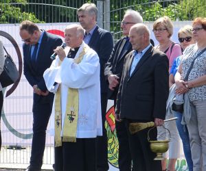 Uczestnicy ŚDS podczas imprezy sportowej w Przygodzicach