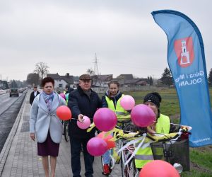 Otwarcie ścieżki rowerowej w Tarchałach