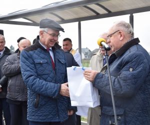 Otwarcie ścieżki rowerowej w Tarchałach