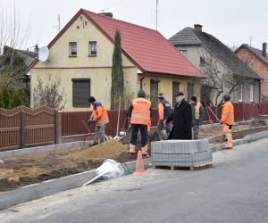 Budowa ścieżki Kaczory - Gliśnica