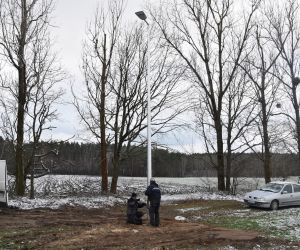 Nowe oświetlenie uliczne w Hucie