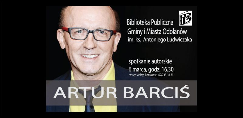 spotkanie autorskie z Arturem Barcisiem