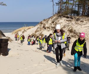 Szkolna wycieczka nad morze