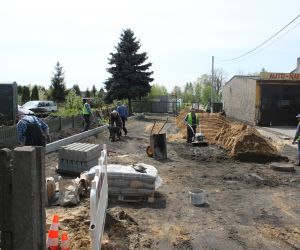 Parking przy ogródkach działkowych w Odolanowie