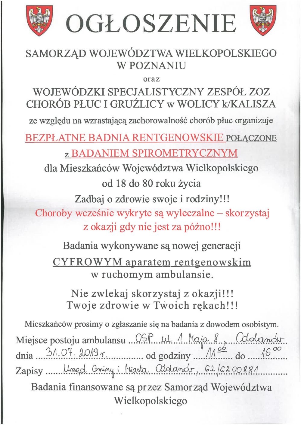 Ogłoszenie