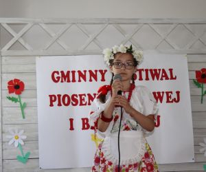 Gminny Festiwal Piosenki Ludowej i Biesiadnej