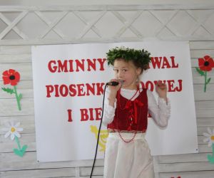 Gminny Festiwal Piosenki Ludowej i Biesiadnej