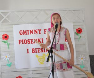 Gminny Festiwal Piosenki Ludowej i Biesiadnej