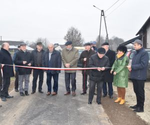 Otwarcie drogi wewnętrznej w Hucie