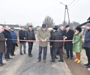 Otwarcie drogi wewnętrznej w Hucie