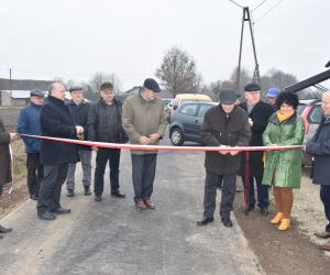 Otwarcie drogi wewnętrznej w Hucie