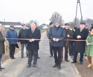 Otwarcie drogi wewnętrznej w Hucie