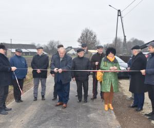 Otwarcie drogi wewnętrznej w Hucie