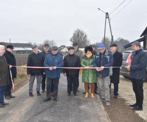 Otwarcie drogi wewnętrznej w Hucie