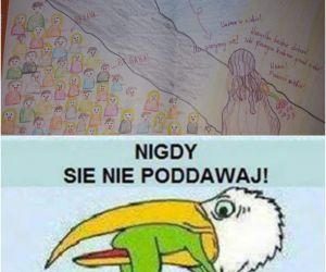 Prace uczniów z Garek