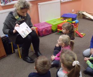 Akcja "Cała Polska czyta dzieciom" w Przedszkolu w Gorzycach Małych