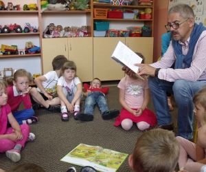 Akcja "Cała Polska czyta dzieciom" w Przedszkolu w Gorzycach Małych