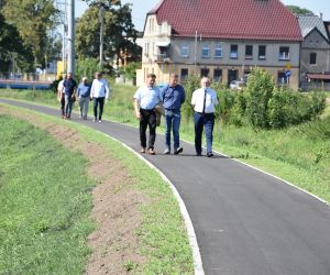 Odbiór Grobli na rzece Barycz