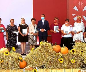 KGW Wierzbno na spotkaniu z premierem