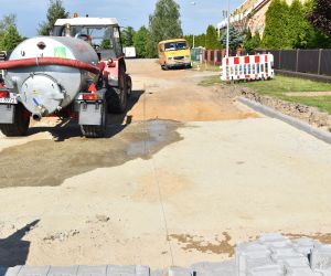 Ul. Sosnowa w Odolanowie i prace prowadzone przez Zakład Usług Komunalnych