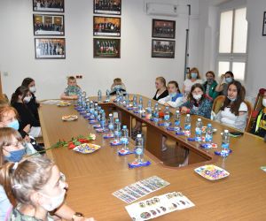 Dzieci z Wierzbna z wizytą w Urzędzie Gminy i Miasta w Odolanowie