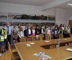 Dzieci z Wierzbna z wizytą w Urzędzie Gminy i Miasta w Odolanowie