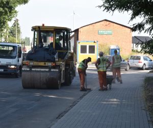 Nowa nawierzchnia na ulicy Raszkowskiej w Odolanowie staje się faktem!