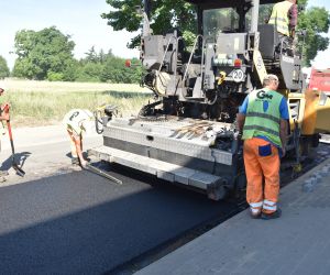 Nowa nawierzchnia na ulicy Raszkowskiej w Odolanowie staje się faktem!