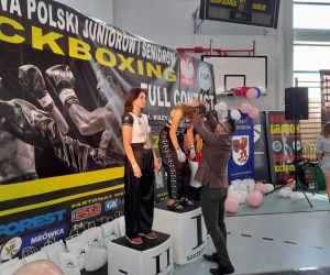 Weronika Garbacka i Kamil Pawlak wicemistrzami Polski w kickboxingu