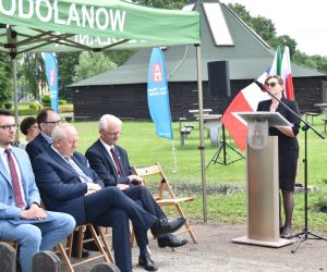 Odsłonięcie Pomnika Marii Skłodowskiej - Curie