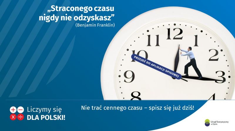 przejdź do aplikacji spisowej i spisz się już dziś!