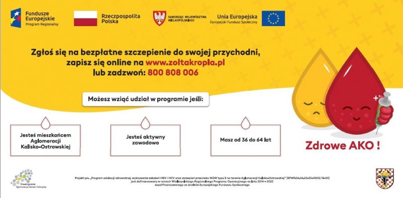 Jednym z działań realizowanego na terenie Aglomeracji Kalisko - Ostrowskiej projektu edukacji zdrowotnej jest możliwość...