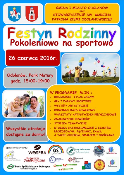 Plakat Festyn Rodzinny