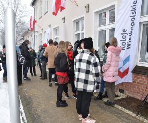 Dziś przed południem nowoczesny pociąg Kolei Wielkopolskich dotarł do Odolanowa z gronem znakomitych gości na pokładzie