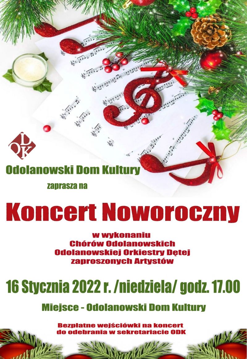 Koncert Noworoczny w ODK już w najbliższą niedzielę