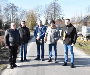 Nowe oświetlenie na ulicy spacerowej w Bonikowie
