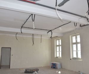 Trwa termomodernizacja budynków Zespołu Szkół Ogólnokształcących w Odolanowie realizowana w ramach partnerskiego projektu...
