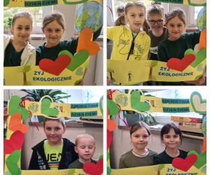 Szkole Podstawowej im. Ignacego Łukasiewicza w Garkach zorganizowano zajęcia przypominające o potrzebie dbania o środowisko