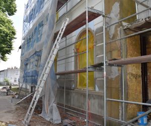 Trwa termomodernizacja budynków Zespołu Szkół Ogólnokształcących w Odolanowie realizowana w ramach partnerskiego projektu...
