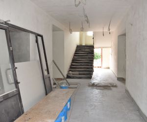 Trwa termomodernizacja budynków Zespołu Szkół Ogólnokształcących w Odolanowie realizowana w ramach partnerskiego projektu...