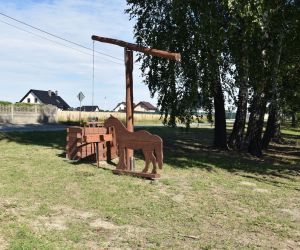 Korzystając z lipcowej aury i pięknej słonecznej pogody, wybraliśmy się do Uciechowa, bo sporo się tam ostatnimi czasy dzieje