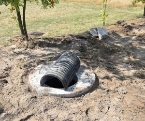 W Nabyszycach rozpoczęła się Budowa ścieżki pieszo-rowerowej w ramach zadania pt. Rozbudowa drogi nr 5169P Gorzyce...