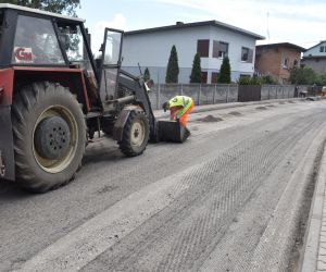 Trwają prace na ulicy Osiedlowej i na ul. Krótkiej w Odolanowie