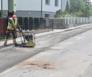 Trwają prace na ulicy Osiedlowej i na ul. Krótkiej w Odolanowie