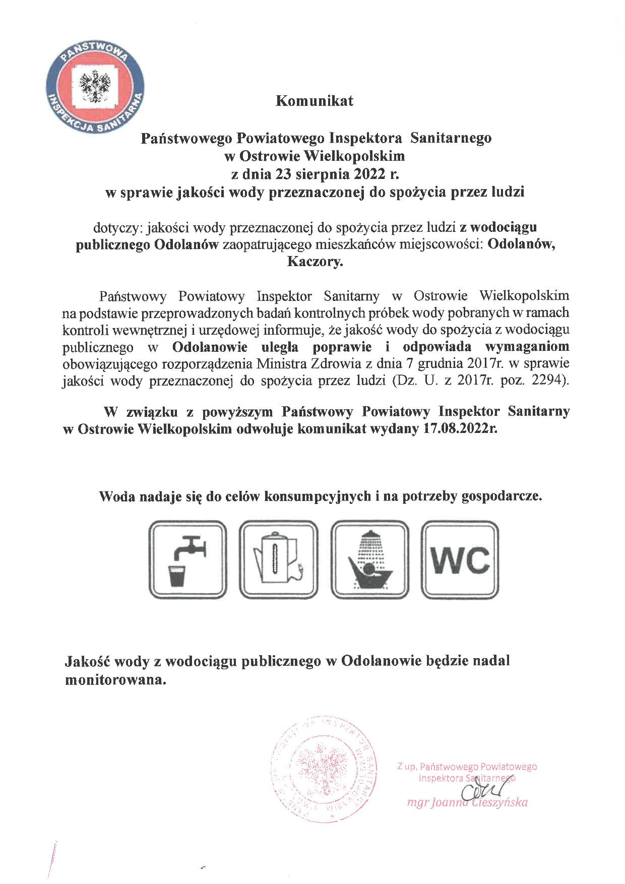 Komunikat Odolanów z dnia 23.08.2022r.-page-001