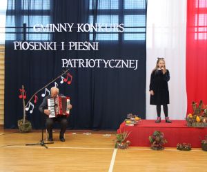 W Gminnym Konkursie Piosenki i Pieśni Patriotycznej wzięło udział 50 uczestników